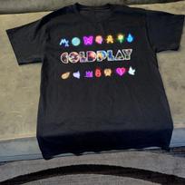 Coldplay band Album Music Short Sleeve Unisex T-Shirt All Size S To 5XL XXXL black