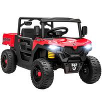 12V Electric Kids Car with Remote Control, Suspension, Trunk and Music, Age 3-8 Years, Red 105 x 60 x 60 cm