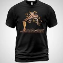 Cotton T-shirt Funeral Rock Music Tee Arcade Fire Win Butler Regine Chassagne S black