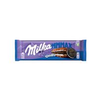 Milka Mmmax Oreo Kakaviniai sausainiai ir pieniškas vanilės skonio įdaras 300 g