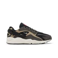 Nike Air Huarache Runner 'Black Medium Ash' (Unisex) Black / Medium Ash / Khaki / White Running Shoes DZ3306 003 40.0 black