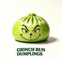 Grinch Christmas Green Monster Bun Stress Relief Squishy Toy Gift Blind Box Creative Simulation Venting Toy Classic
