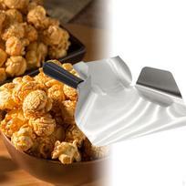 French Fry Scoop Popcorn Right Handed Quick Filling Tool Bagger Scooper Chips for gray