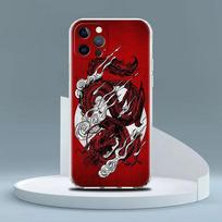 Clear Case For Apple iPhone 14 13 11 12 Pro 7 8 Plus XR X XS Max 6 6S 14Pro Silicone Phone Cover Animal Dragon iPhone 6 6S white