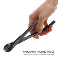 Professional Plant Branch Cutter Round Edge Bonsai Tree Pruning Pliers Garden Alloy Tree Branch Knob Pruning Tools brown