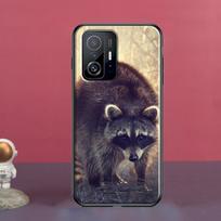 Raccoon For POCO X5 X3 F5 Pro X4 F4 GT M5s C40 F3 Case For Xiaomi 13 Lite 12 11T 12T Pro 12X Cover Mi 12 Lite gray