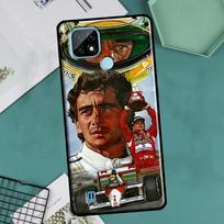 Ayrton Senna F1 Case For Realme 9 Pro Plus 8 8i 9i C35 GT Neo 2 Cover For OnePlus 10 9 Pro Nord2 8T 9R 10R Realme 9 4G yellow