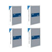 4 Boxes PVC Playing Cards - Waterproof, Tear-Resistant, and Extremely Durable for Professional Tournaments and Serious Players. 4boxes gray