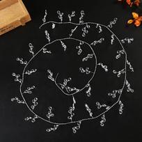 1.5m Crystal Bead Curtain, Water Drop Beads, DIY, Wedding Decorations, Branch Rope, Party Decorations, Wedding Party Supplies gray