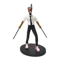 18cm Grandininio pjūklo žmogus Anime figūrėlė Power Denji Veiksmo figūrėlė PVC Grandininio pjūklo žmogus Power Figūrėlė PVC Suaugusiųjų kolekcijos modelis Lėlės žaislai