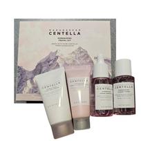 SKIN1004 - Madagascar Centella Poremizing Travel Kit Skincare Set 4pcs / Cleansing Foam 20ml Toner 30ml Ampoule 30ml Cream 30ml Skincare Set 4pcs gray