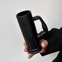 Mini Beer Mug Shot Glasses Beer Mug Glass with muscle handle Funny Shape Stein For Bar, Alcohol, Beverages 100ML 51-100ml black