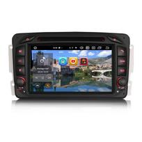 ES SANDĖLYJE Erisin ES8563C 7  DSP Android 13.0 Automobilio multimedijos grotuvas Mercedes Benz Viano Vito G-Class W463 C-Class W203 CLK W209 7" 64 g 4 g