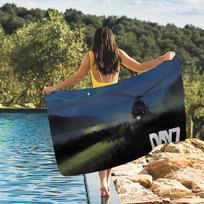 Z6Game D-DayZ Towel Quick Drying Beach Towels Are Suitable For Swimming Pools Camping Yoga And The Gym 70cm×140cm brown