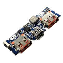 Ličio Baterijos Įkrovimo Plokštė LED Dvigubas USB 5V 2.4A Micro/Type-C USB Mobilus Maitinimo Bankas 18650 Įkrovimo Modulis onesize