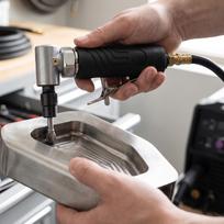 12000 RPM   Angle Die Grinder 90 Degree Non Slip Grip Right Angle Pneumatic Polisher for Auto Detailing Die Grinding Deburring