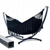 Hamakas su stovu SANTIA XL + cinkuoto plieno stovas GRANDE 220kg POTENZA