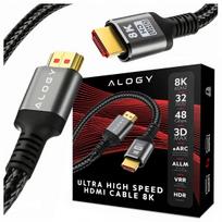 Alogy HDMI 2.1 laidas PREMIUM ULTRA High Speed 8K/60Hz 4K/120Hz 15m