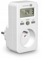 Skaitmeninis elektros energijos sąnaudų matuoklis Connect IT PowerMeter su LED ekranu