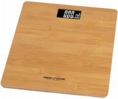 Elektroninės bambukinės vonios svarstyklės Proficare PW 3103, iki 180 kg, 50 g tikslumas