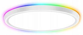 Išmanus LED lubų šviestuvas IMMAX NEO LITE TUDO SMART su Wi-Fi, RGB apšvietimu, 400 × 400 × 32 mm