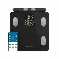 Išmaniosios kūno sudėties svarstyklės TrueLife FitScale W8 BT Black, iki 180 kg