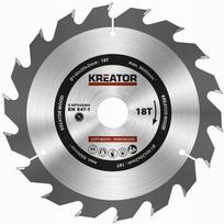 Kreator KRT020404 pjovimo diskas medienai, 140 mm, 18 dantų