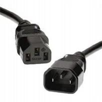 PremiumCord maitinimo kabelis monitoriui ar kompiuteriui, 1 m, IEC C13–C14, 10 A