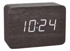Radijo bangomis valdomas skaitmeninis budintuvas TFA CLOCCO su LED ekranu, 100 × 41 × 70 mm
