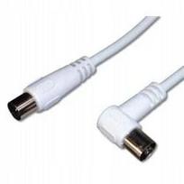 PremiumCord TV antenos kabelis IEC M/F, 3 m, 75 Ohm