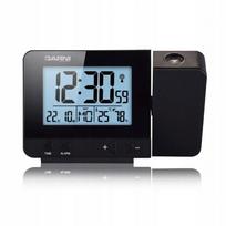 Skaitmeninis žadintuvas Garni su LCD ekranu ir laiko bei temperatūros projekcija, 63 × 42 mm