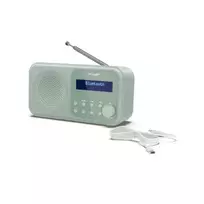 Sharp Tokyo Digital Radio | DR-P420(GN) | Bluetooth | Belaidė jungtis | Portable | Aquamarine Žalias