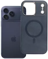 Dėklas Oem Case for iPhone 18 Pro Max / 17 Pro Max Gentleman Mag Cover compatible with MagSafe navy mėlynas