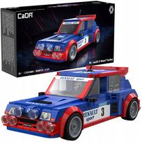 CaDA Renault 5 Maxi Turbo WRC 1:24 ralio automobilio konstruktorius, 308 dalių