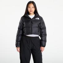 puchowa The North Face Wmns Nuptse Short Jacket TNF Black/ TNF Black - Dydis M (NF0A5GGEGOG1 Striukės)