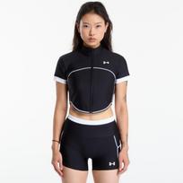 Under Armour HeatGear Novelty SS FZ Black - Dydis XS (6013658-001 Marškinėliai)