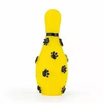 Happet  žaislas gyvūnui geltonas kėglis, 14 cm