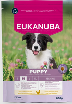 Eukanuba Life Care Medium Puppy sausas maistas vidutinių veislių šuniukams su vištiena, 800 g