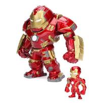 Metalinių figūrėlių rinkinys Marvel Hulkbuster 15 cm ir Ironman 5 cm