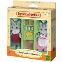 Parduotuvės savininkai kačiukai Sylvanian Families 2813