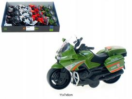 Policijos motociklas 13 cm, žaislas vaikams