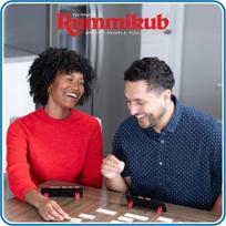 Rummikub Compact kelioninis leidimas, kelioninis žaidimas nuo 6 metų, vakarėlių žaidimas 2–4 žaidėjams, Rummikub Compact, įvairūs, tinkamas kelionėms