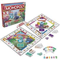 Stalo žaidimas Hasbro Monopoly Junior 2 viename vaikams
