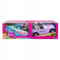 Lėlių rinkinys su mašina ir valtim Barbie Dolls and Vehicles, GXD66