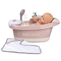 Lėlės vonelė su vandens masažu ir šviesomis Baby Nurse Smoby
