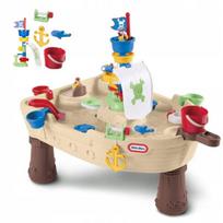 LITTLE TIKES smėlio dėžė, sodo vandens stalas, piratų laivas žaidimams