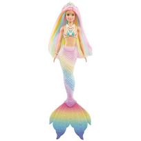 Lėlė Barbie spalvas keičianti undinė, GTF89