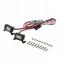Super ryški Led stogo lempa, skirta Axial Trx4 D90 110 Rc Rock Crawler