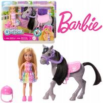 Lėlė Barbie Chelsea su arkliuku, Htk29