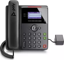 Hewlett Packard (HP) Poly Edge B10 IP telefonas su maitinimo šaltiniu EMEA – INTL English Loc Euro kištukas